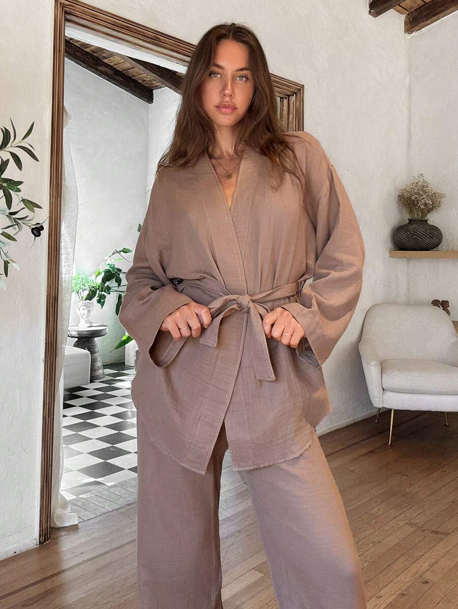 Cloudie | Boho Kimono set