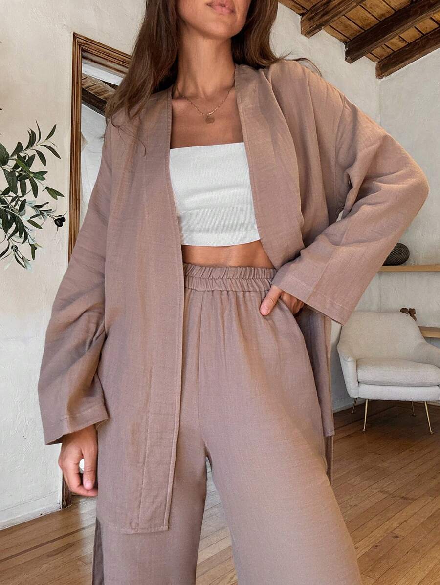 Cloudie | Boho Kimono set