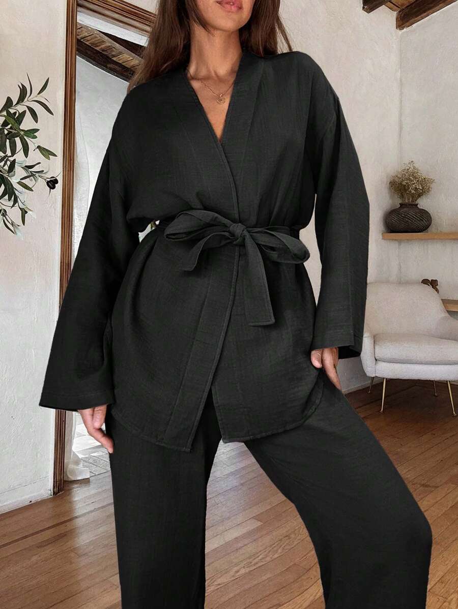 Cloudie | Boho Kimono set