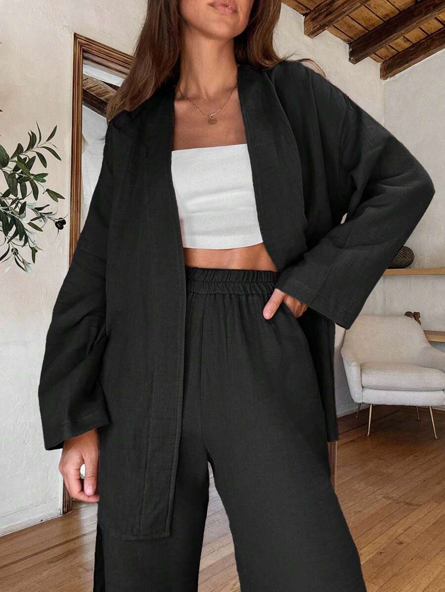 Cloudie | Boho Kimono set