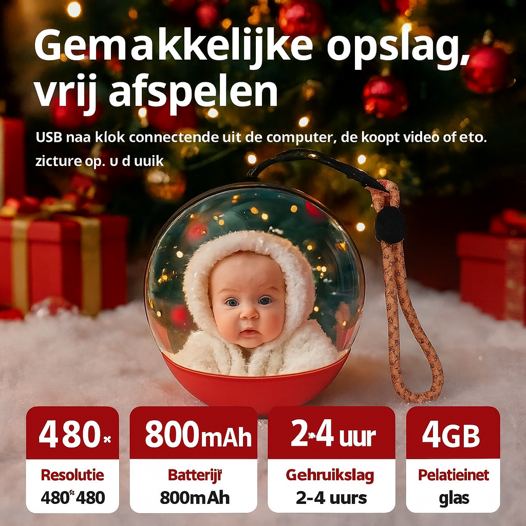 KristalView | Magische Kristallen Bol met 3D Beeld & Muziek