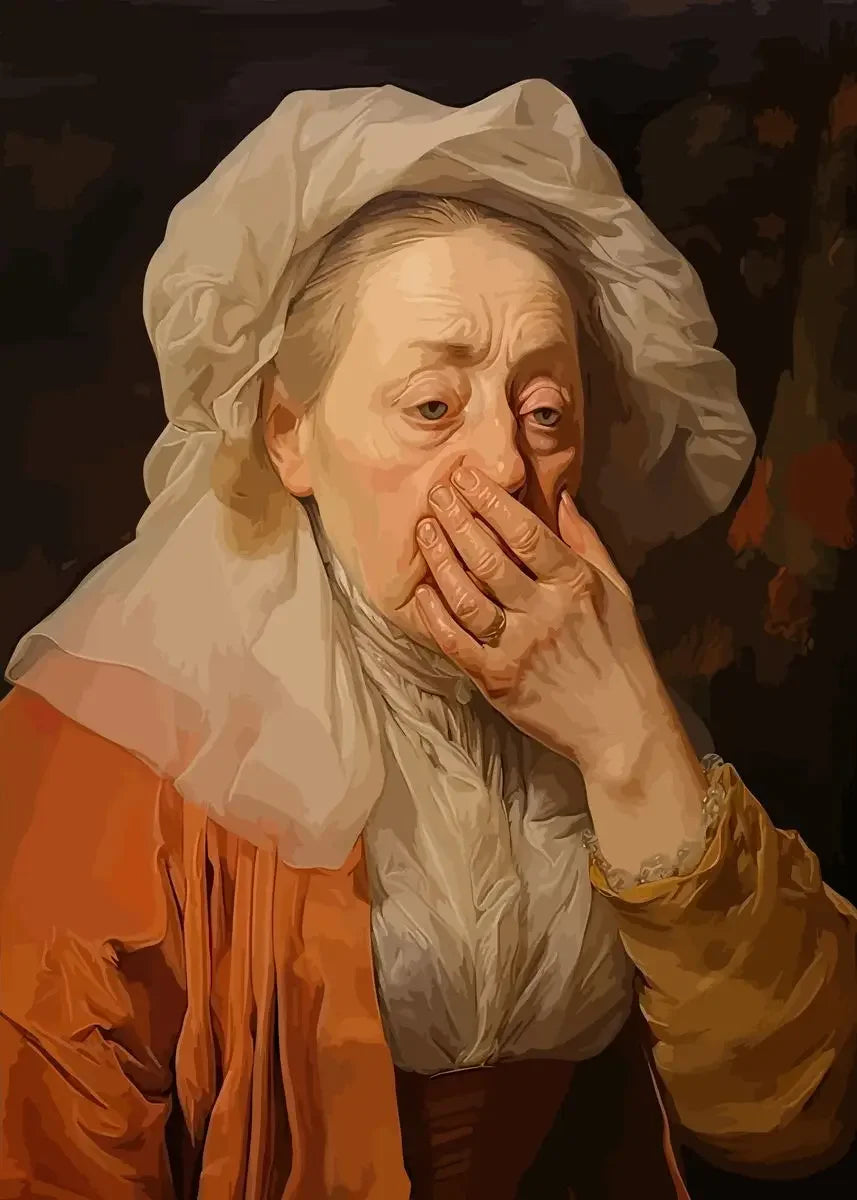 Mona - Toilet Poster Decor