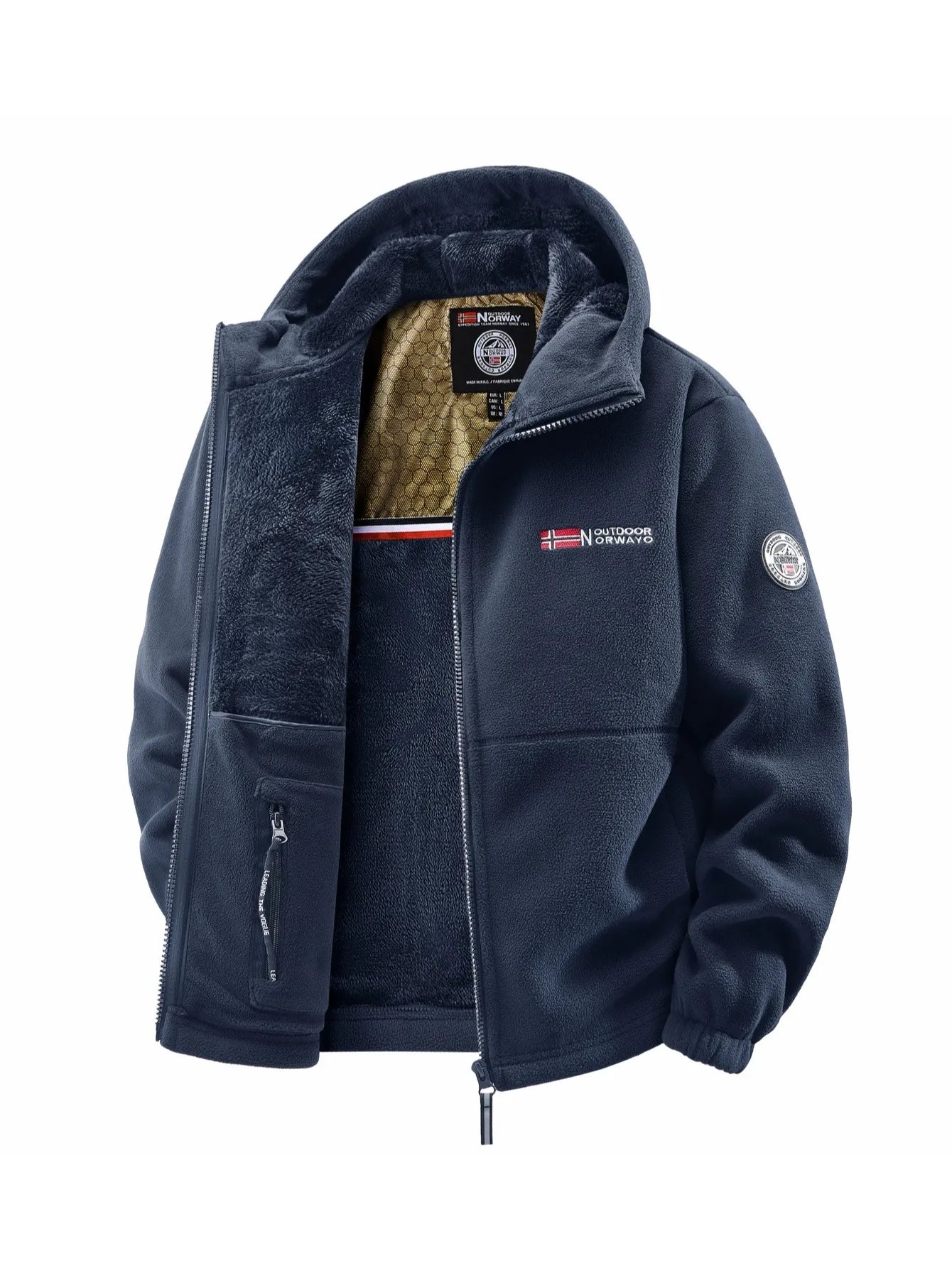 Zavo | Heren Hooded Outdoor Jas