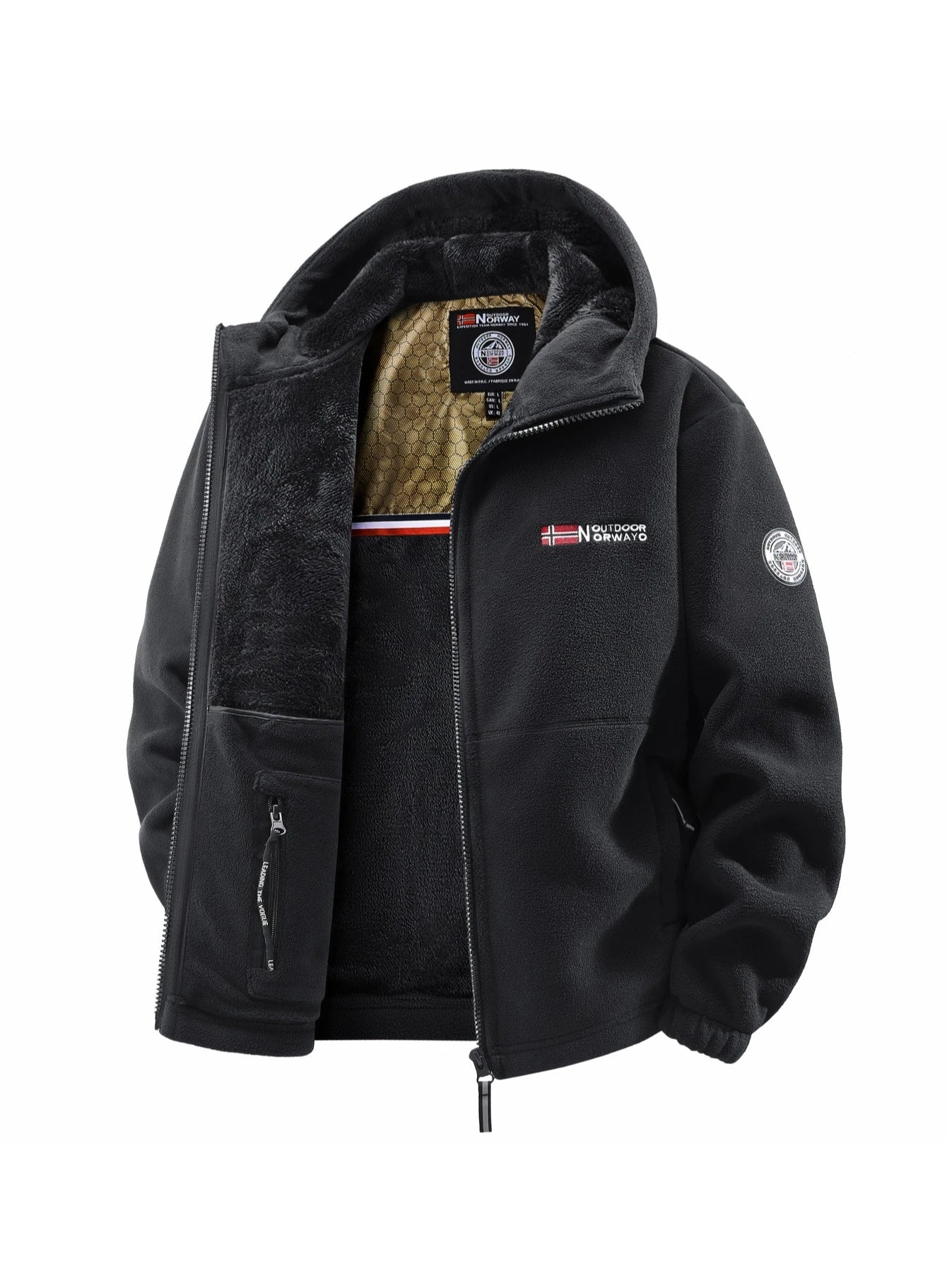 Zavo | Heren Hooded Outdoor Jas