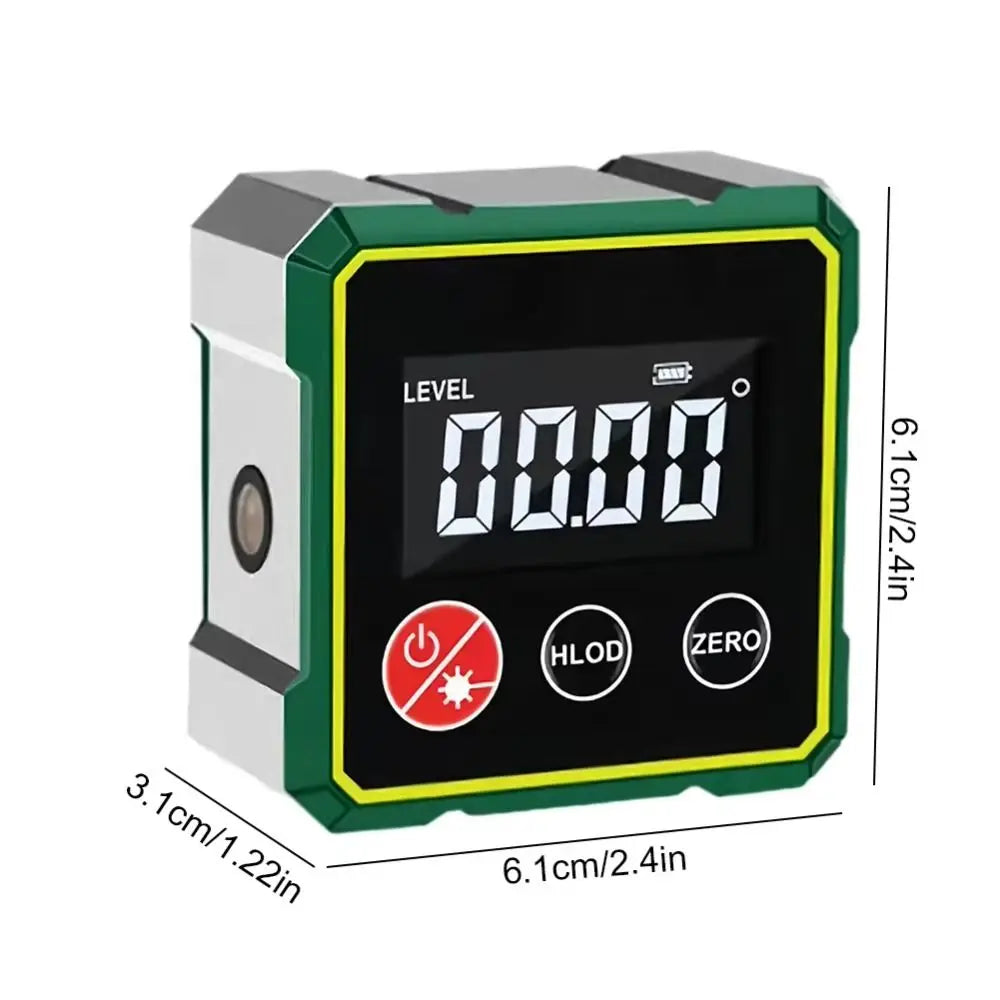 Digiline™ | Magnetische Digitale Inclinometer met Laser & LCD