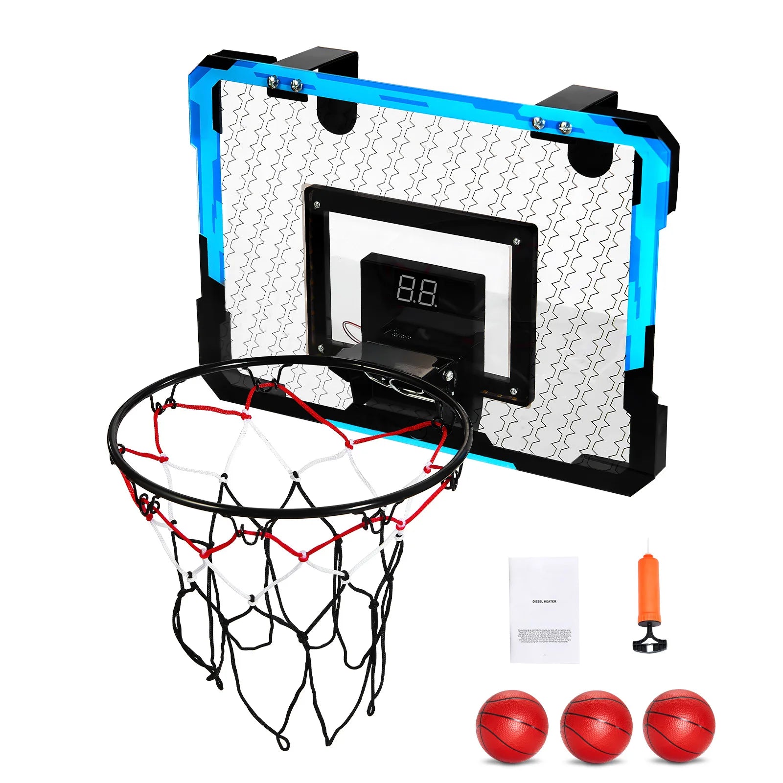 MiniHoop | Elektronische basketbalset voor over-de-deur