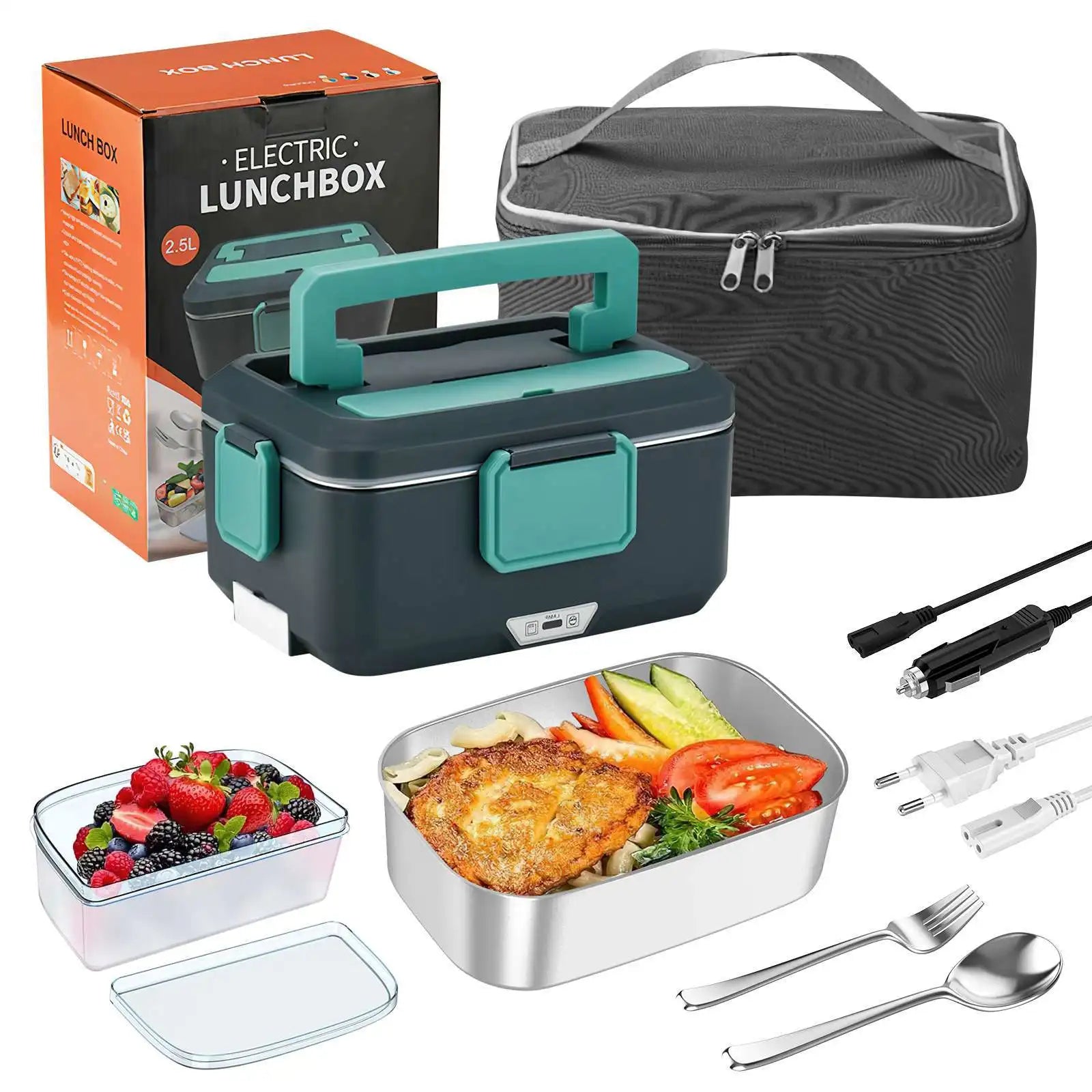 Andy | 2 in 1 elektrische draagbare lunchbox