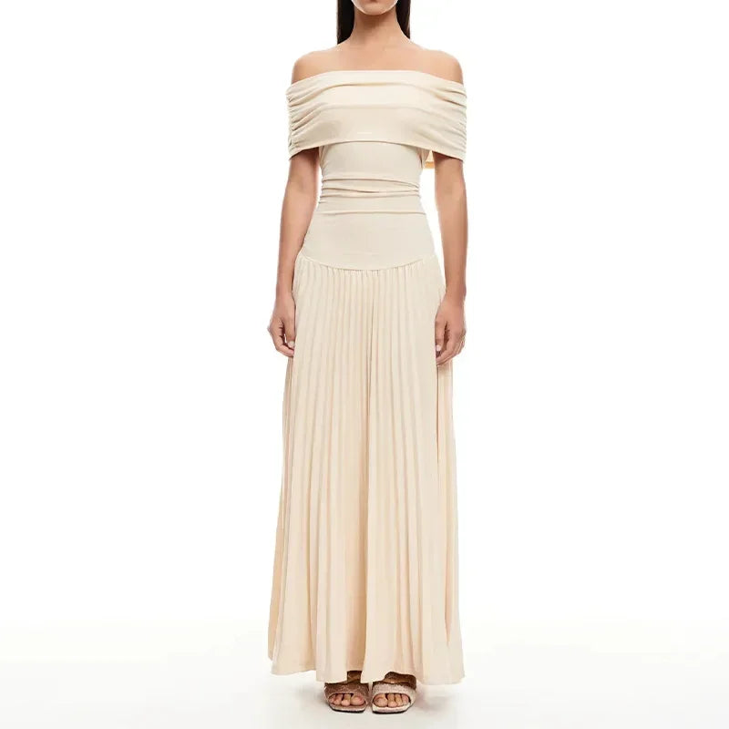 Eleanor -  Geplooide jurk