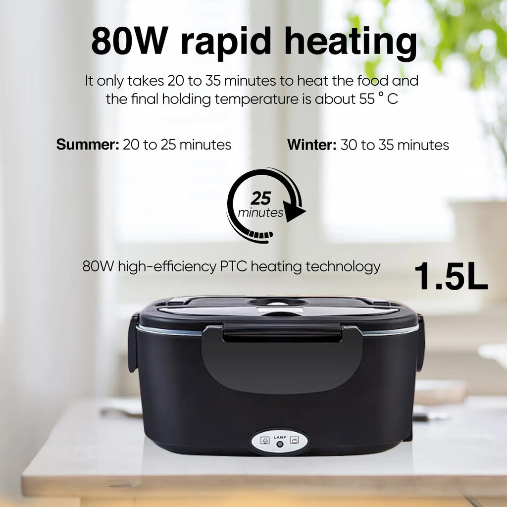 Andy | 2 in 1 elektrische draagbare lunchbox