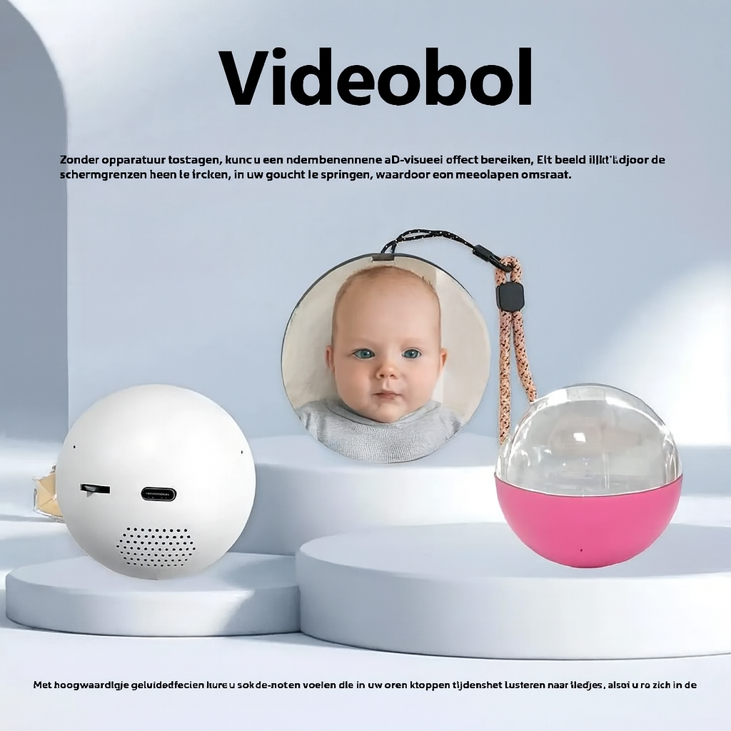 KristalView | Magische Kristallen Bol met 3D Beeld & Muziek